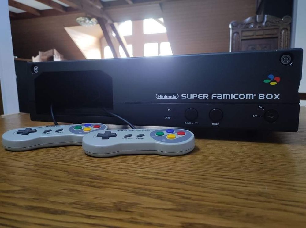 Seltene SNES Super Famicom Box Hotel Konsole mit Games (Gebraucht) in ...