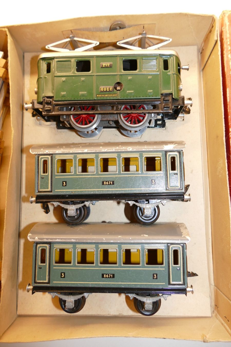 Buco Modellini di ferrovie: Buco/Bucherer 0: Original SBB Set – Usato da Niederhasli venduto da rail-duerst 2