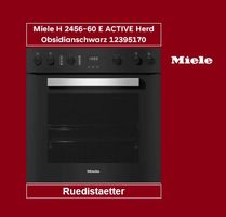 Miele H 2456-60 E ACTIVE Herd Obsidianschwarz 12395170