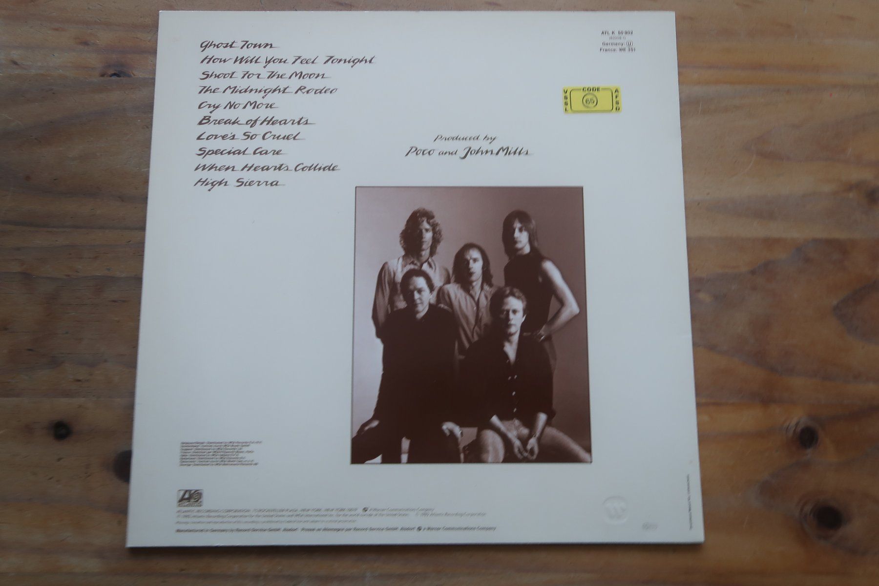 Schallplatten: POCO - GHOST TOWN - VINYL LP – Gebraucht aus Basel von Patiscat 1