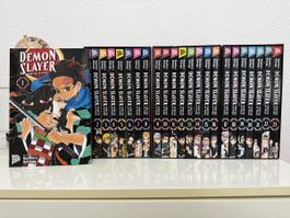 Manga Komplett 1-23 Demon Slayer in Sammelbox