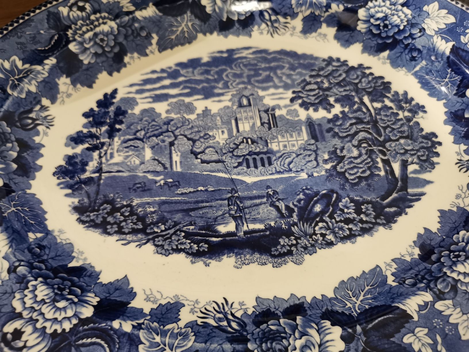 Wedgwood Piatti di portata: Wedgwood Servierplatte LANDSCAPE, Original – Usato da Hittnau venduto da ettsas 1