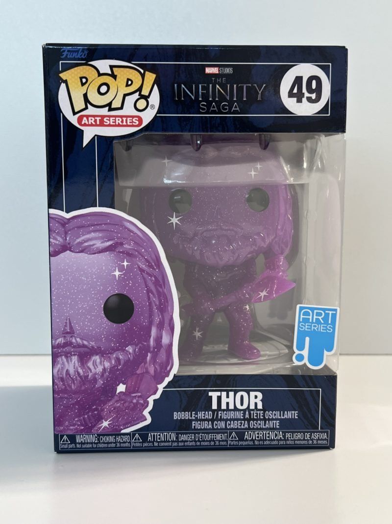 Funko Figuren: Funko POP! Art Series Marvel Infinity Saga Thor – Neu und originalverpackt aus Le Mouret von perfectbijou