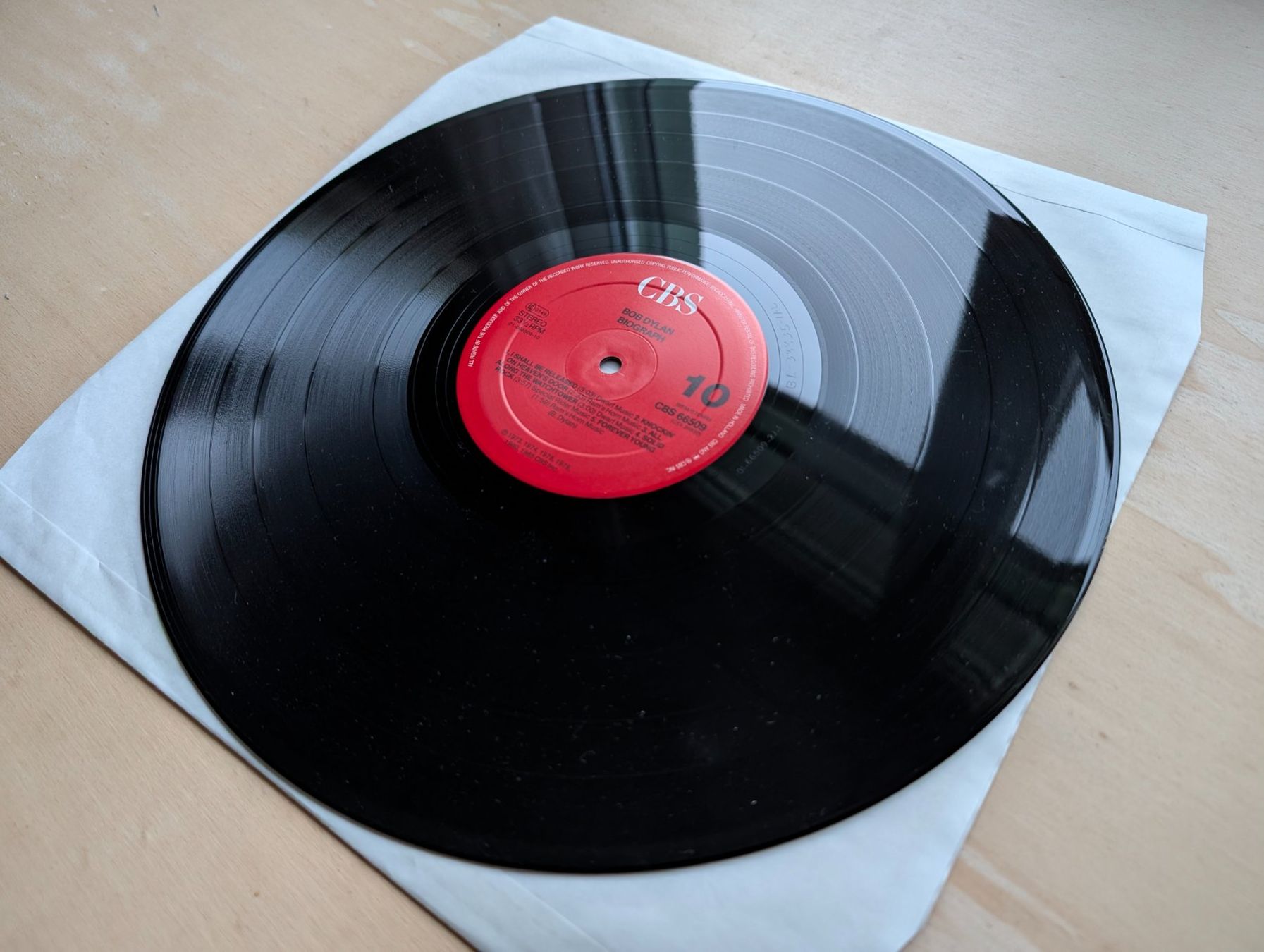 Dischi in vinile: Bob Dylan - Biograph - Box 5 LP - EU 85 – Usato da Ebikon venduto da kisuM 6