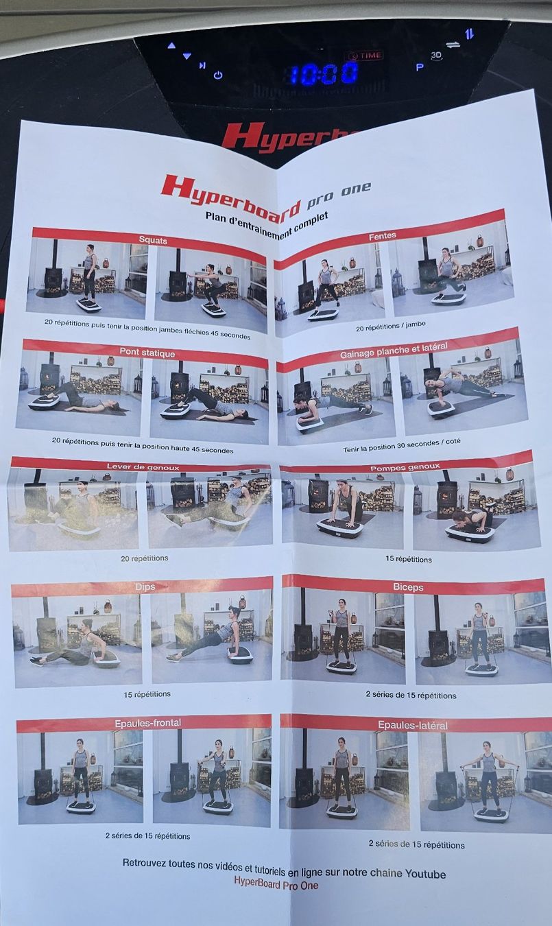 Hometrainer: Plateforme oscillante Hyperboard Pro One – Usato da Chéserex venduto da ShellHaf 5