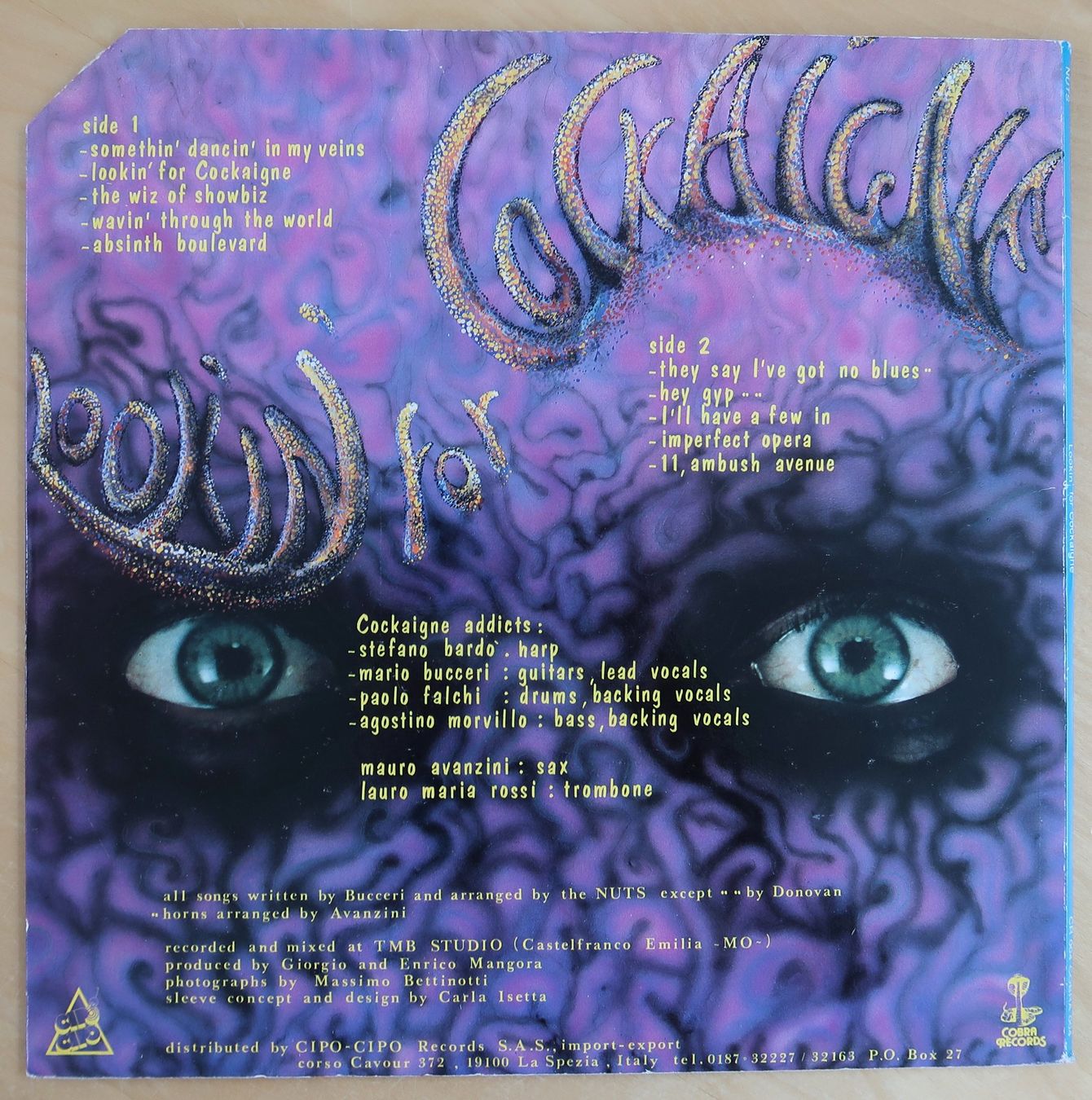 Dischi in vinile: NUTS - LOOKING FOR COCKAIGNE (LP VG-) – Usato da Hedingen venduto da Studers 2
