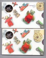(1384) 4 x Münzsatz Baby 2004 + 05 + 07 + 09, stgl