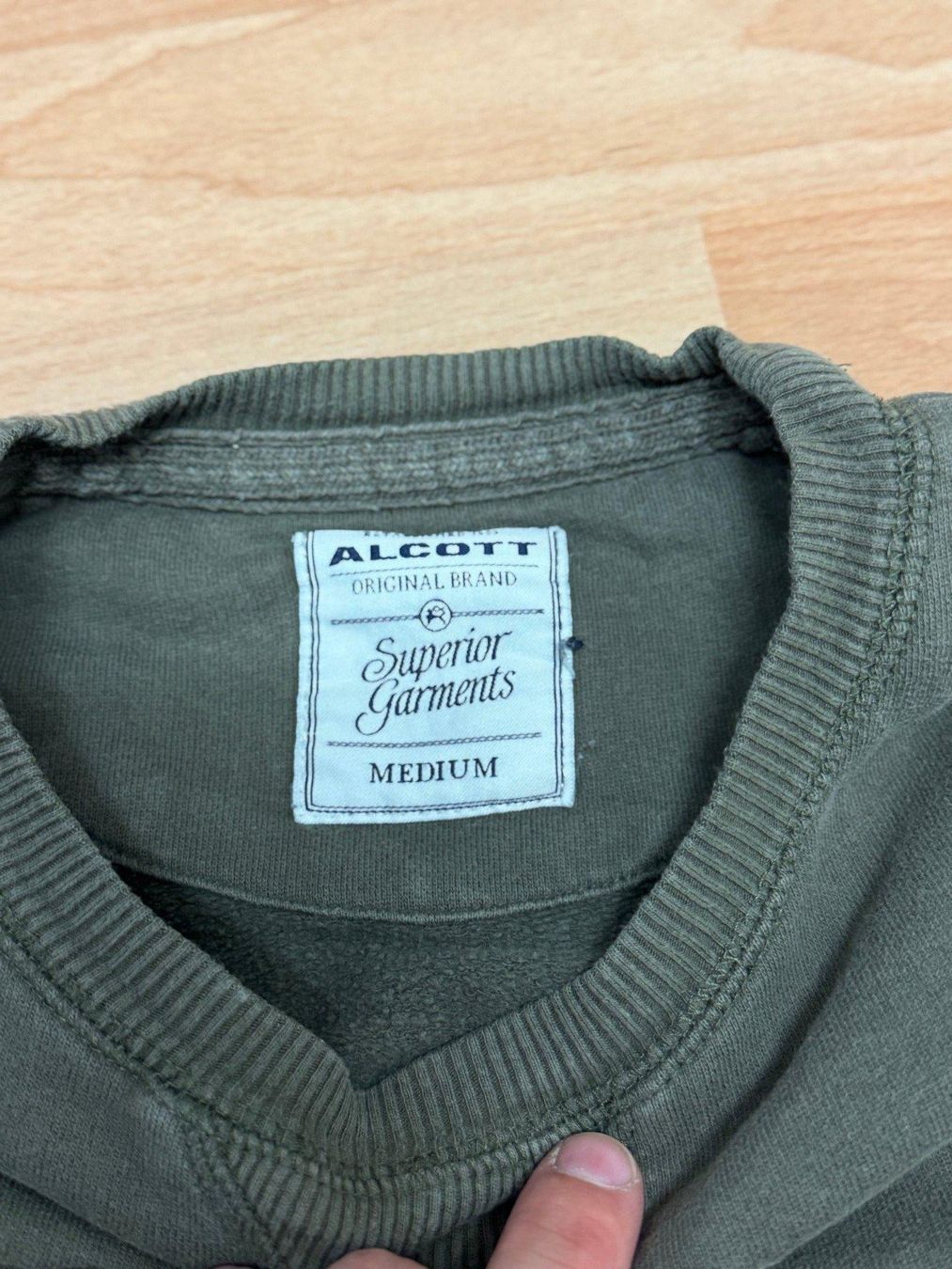 Maglioni & Felpe: MEN grüner Pullover von Alcott, M – Usato da Ostermundigen venduto da Vangiolillo 2