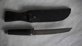 Pfadfinder-Messer in Tanto Form mit Scheide