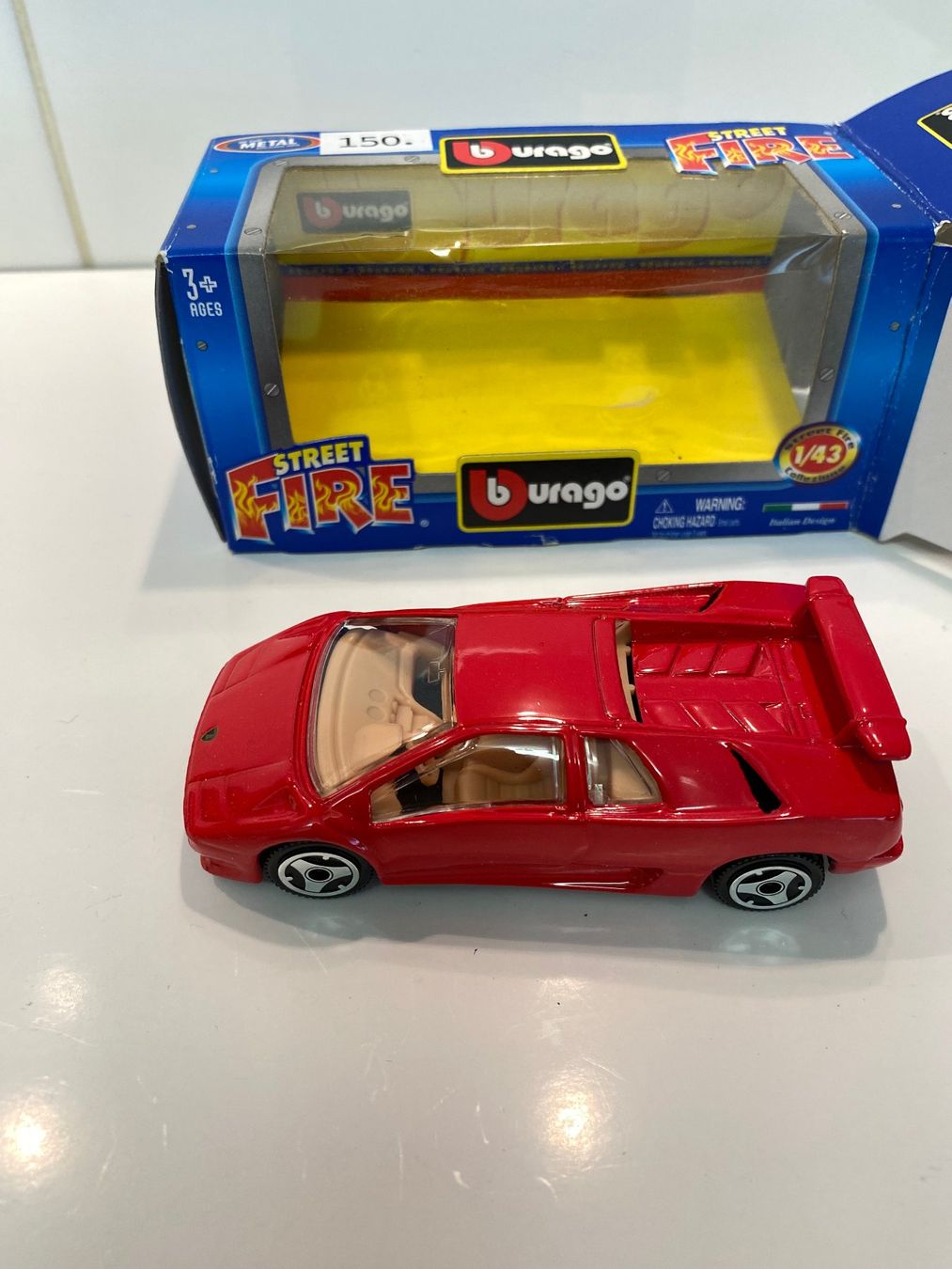 Lamborghini Modellautos: Lamborghini Diablo 1-43 Bburago 150 – Neu und originalverpackt aus Kerzers von tisyayasuBE 4