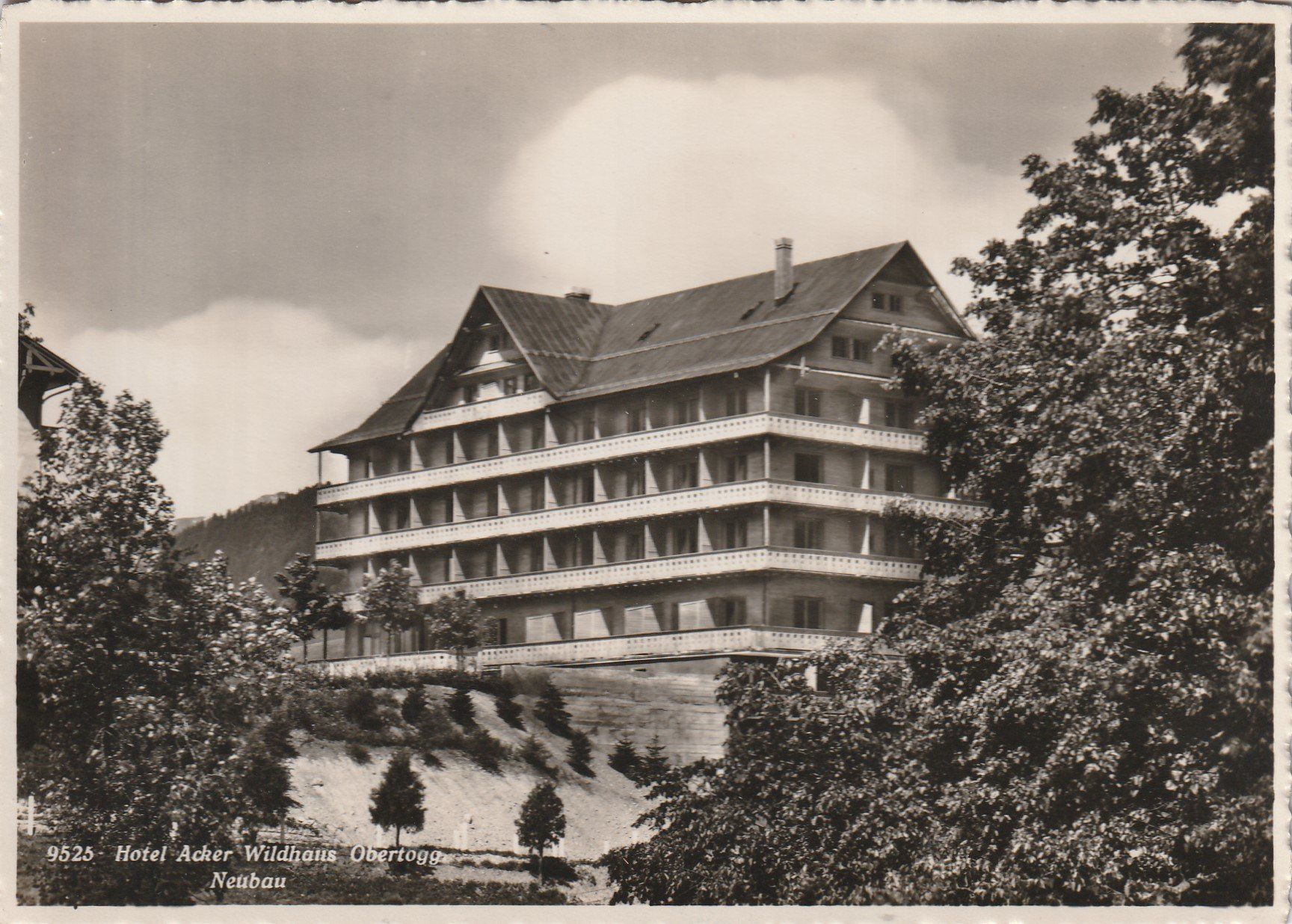 Cartoline postali: Wildhaus-Hotel Anker Neubau – Usato da uttwil venduto da Koehlerfred