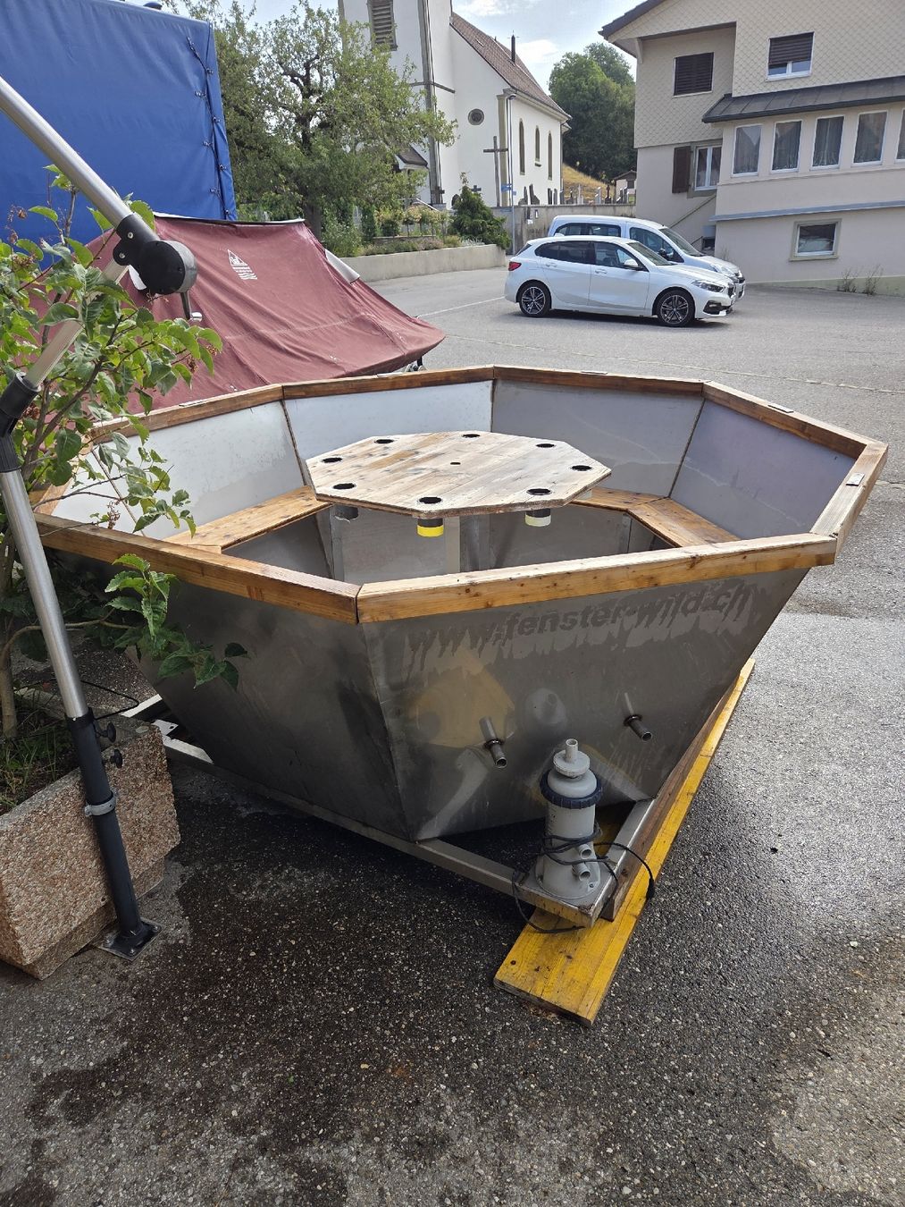 Schwimmbad: piscine en acier inoxydable  – Gebraucht aus Châtelard-p-Romont von lou_hf7m 6