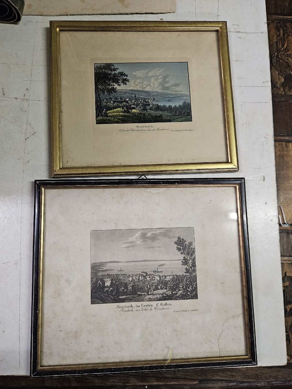 Gravures: stich antik rohrschach – D'occasion à Schwellbrunn par Omega-alpha
