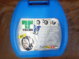 Schneeketten TECAR ZIP Flex Stahlschiene Grösse 12