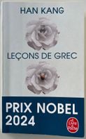 Leçons de grec – Han Kang – Roman – LGF – bien lu