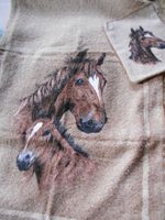 Frotee Waschhandschuh und Handtuch Pferd