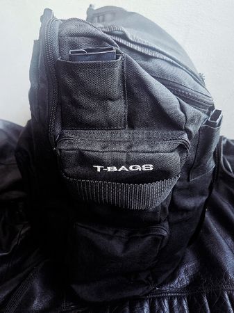 Sac moto T-BAGS Sissy Bar Custom - Made in USA - Extensible