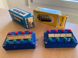 Märklin 4 Stellpulte, 7072 und 72720
