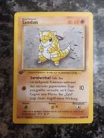 Pokémon Karte Sandan 1. Edition Basis Set 