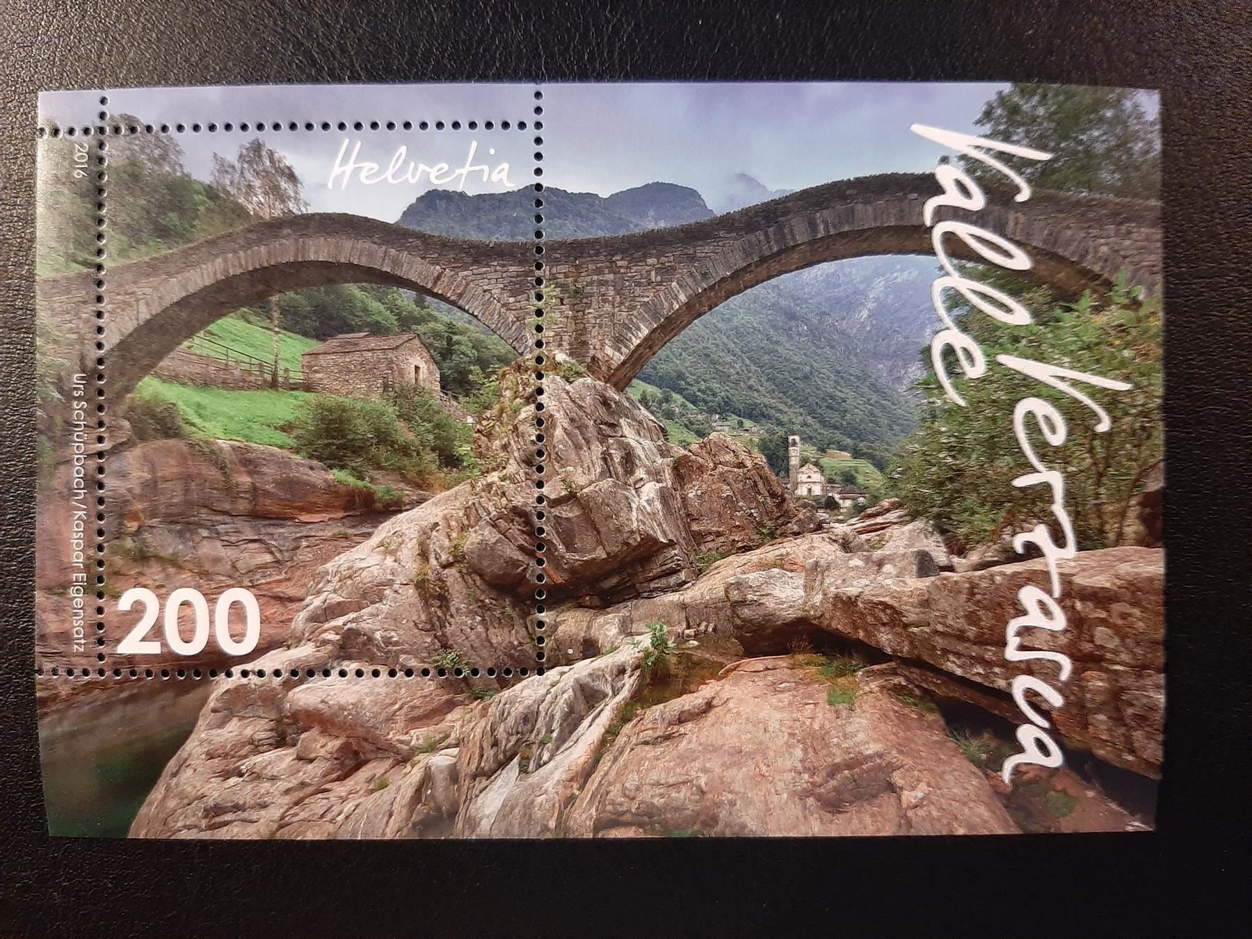 Tutti i francobolli: 2016 Valle Verzasca Block Postfrisch – Nuovo (secondo la descrizione) da Affoltern am Albis venduto da Andrezc