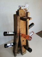 Porte-bouteilles ancien Flaschenhalter antik