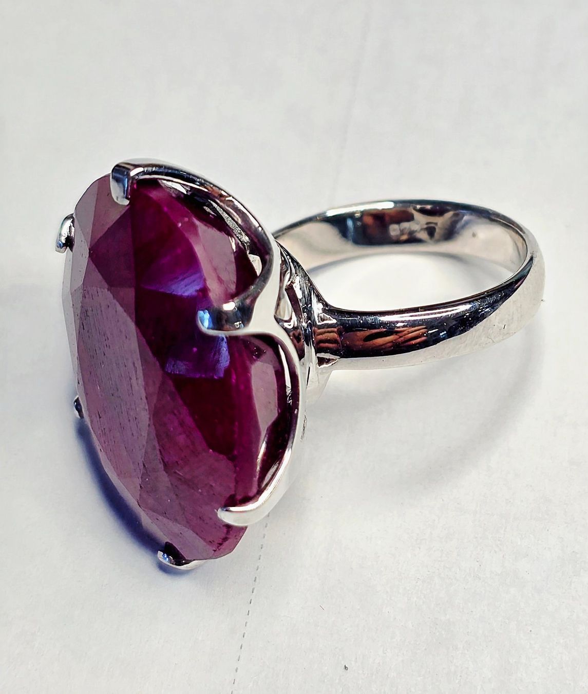 Ringe: Rubin Solitaire Ring – Neu (gemäss Beschreibung) aus Zürich von Benedikt21 8