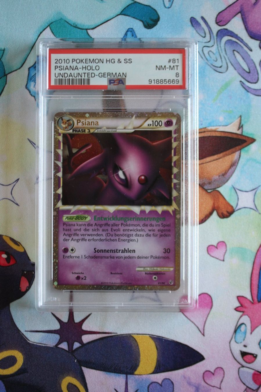 Pokémon Carte collezionabili: Psiana Prime PSA 8 - Holo 2010 Pokémon – Nuovo (secondo la descrizione) da Altstätten SG venduto da sulim
