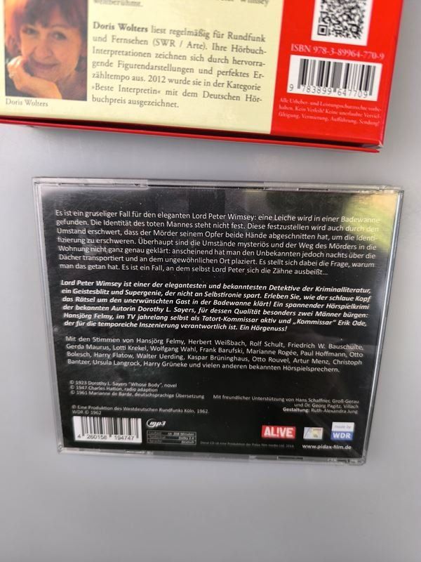 Hörbücher: DOROTHY L. SAYERS Hörbücher Set Lot – Gebraucht aus Rüti ZH von Restwert_Rueti_ZH 3