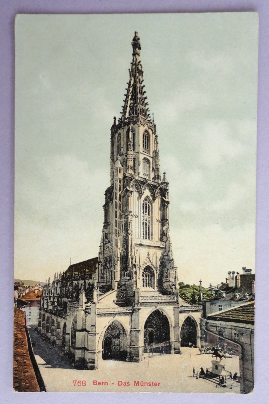 Cartoline postali: Bern - Das Münster – Difettoso da Fétigny venduto da Billy2miny