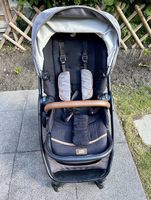 Poussette trio joie, maxi cosy + base auto et landau