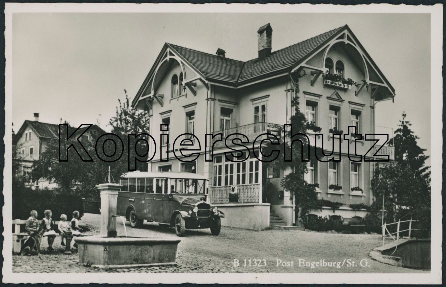 Cartoline postali: SG Engelburg - Post - Postauto - Geiserwald – Usato da Schindellegi venduto da dolpitz