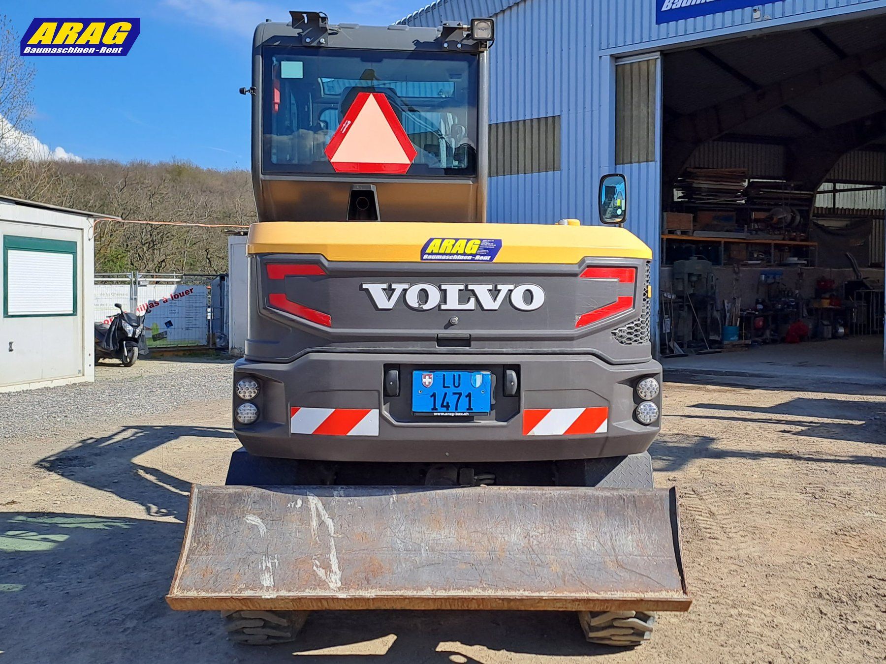 Volvo Escavatori: Volvo EW60E Mobilbagger – Usato da Hasle LU venduto da Arag08 6
