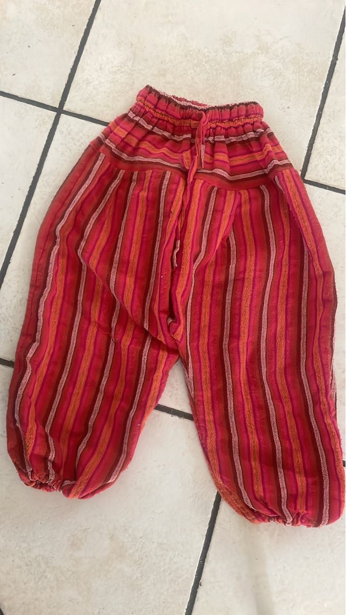 Hosen: Sommer Pludderhose mit Streifen Gr.110 – Neu (gemäss Beschreibung) aus Obergerlafingen von cabo4