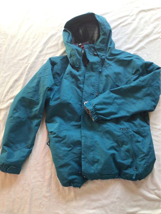 LZLER Winterjacke Herren - Wasserdichte Skijacke Mit Abnehmbarer Kapuze