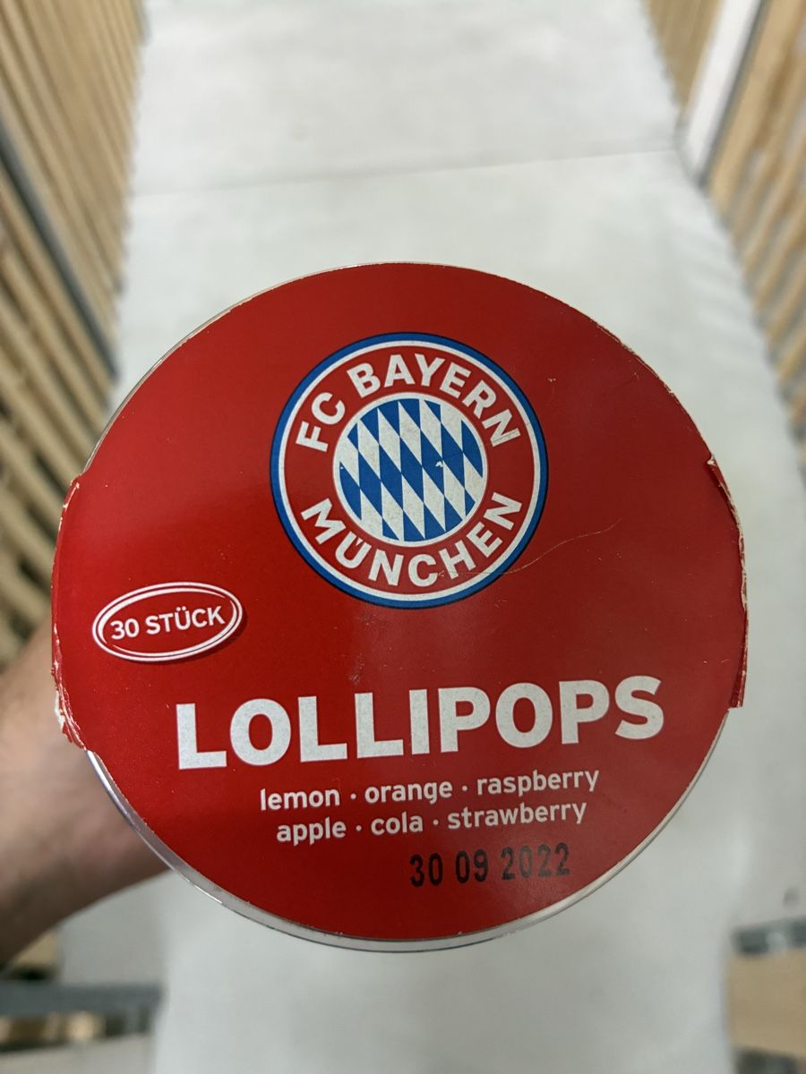 Lebensmittel & Spezialitäten: Bayern München Lollipops – Neu (gemäss Beschreibung) aus Wädenswil von OG8820 1
