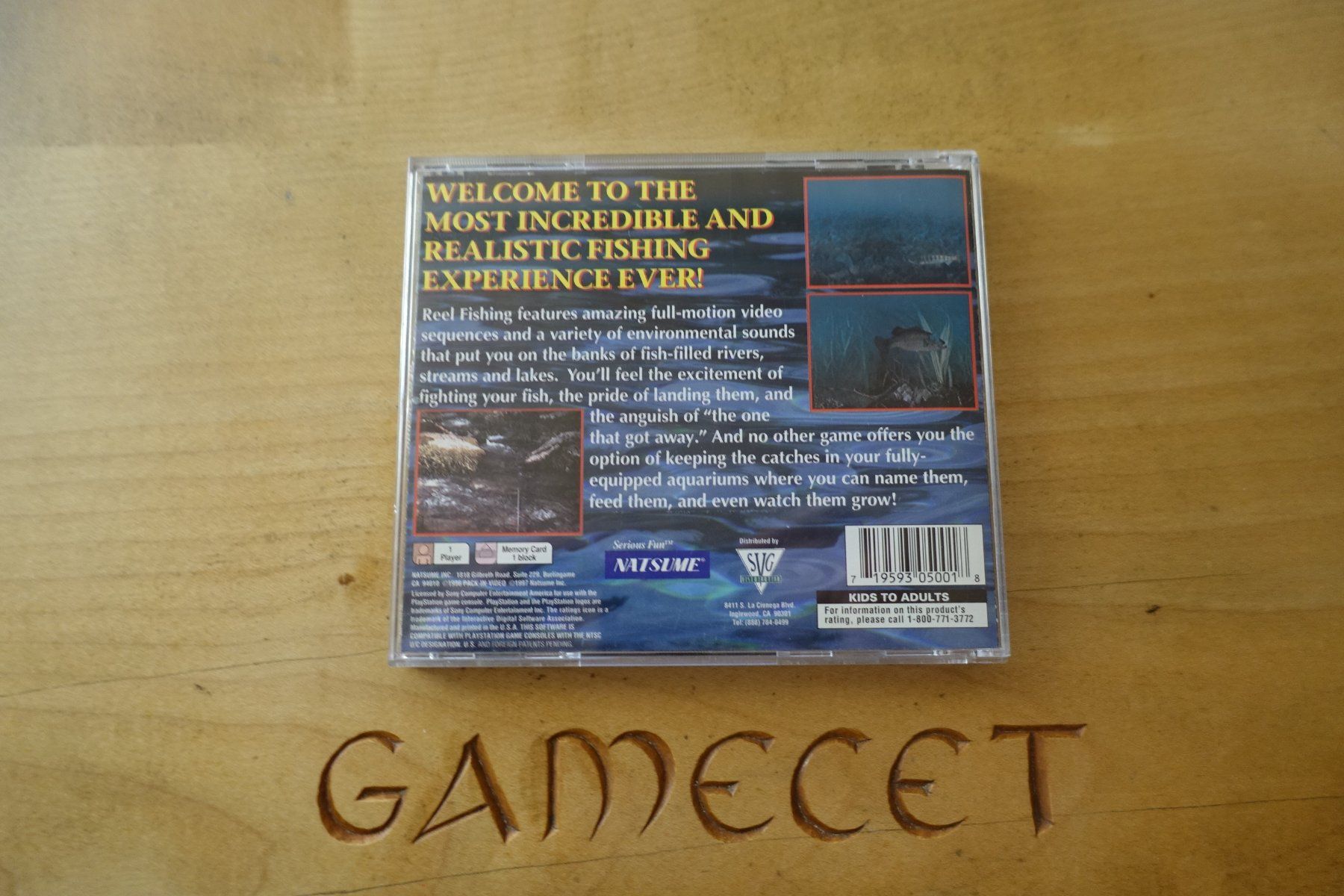 Sony Giochi: Reel Fishing - Amerika – Usato da Steinach venduto da Gamecet 2
