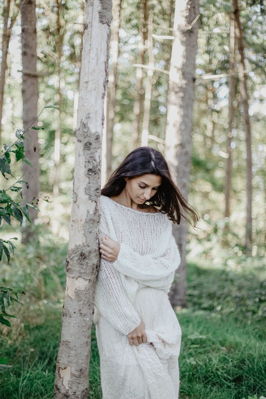 Pullover & Sweatshirts: Braut Pullover Pulli Standesamt Hochzeit Mohair Seide neu – Neu und originalverpackt aus Lilienthal von marie-bubble 4