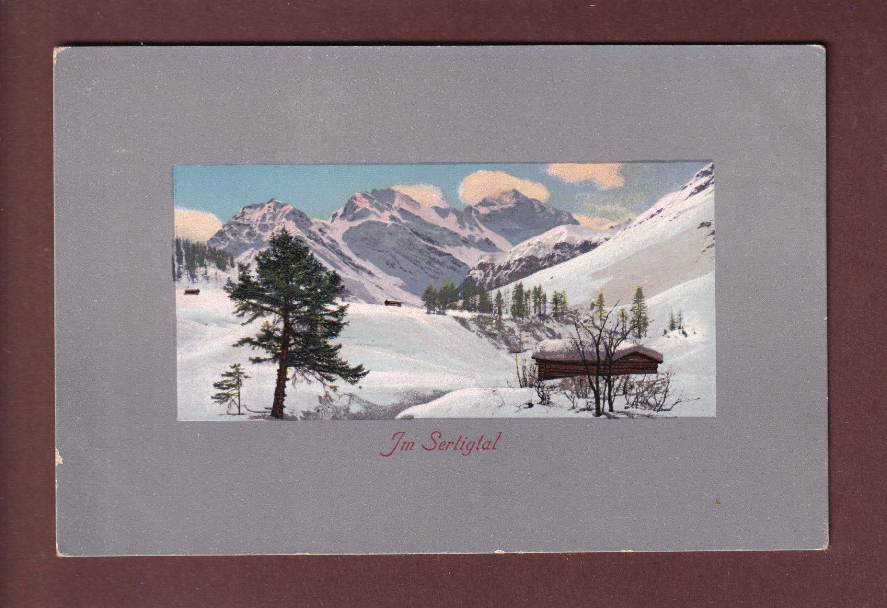Cartes postales: Im SERTIGTAL – D'occasion à Pully par nicecards-shop
