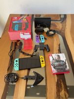 Nintendo Switch OLED Kompletset mit Joy-Cons, Zubehör&Spiel