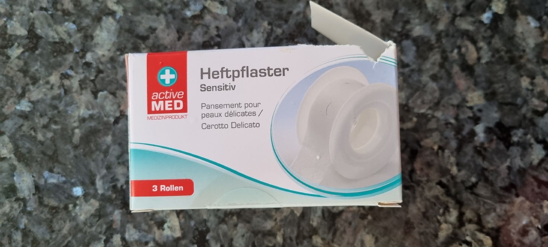 Sonstige Körperpflege: Active Med Heftplaster Sensitiv, 3 Rollen, Neu – Neu (gemäss Beschreibung) aus egliswil von Maggy6