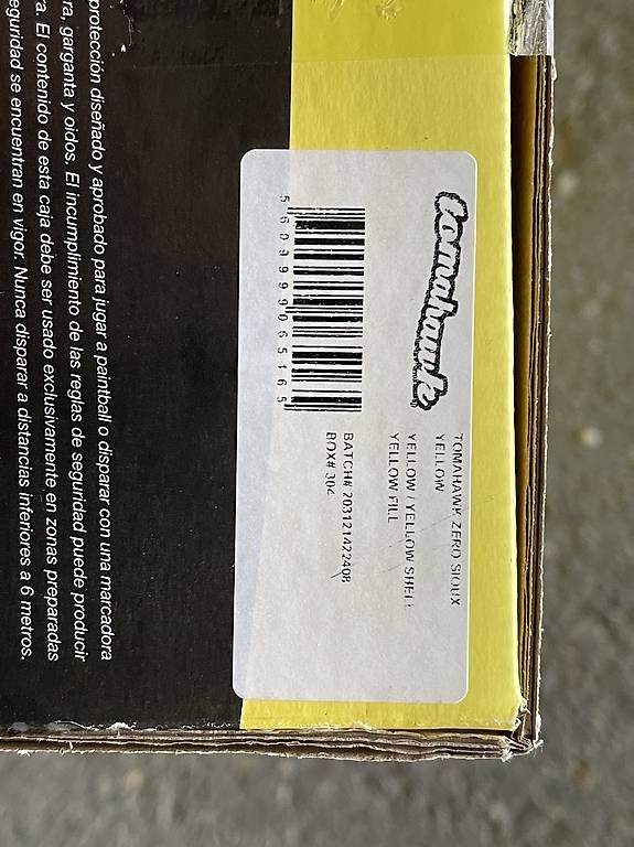 Spiele: Paintball Kugeln Tomahawk Zero – Gebraucht aus Ufhusen von E30is 2