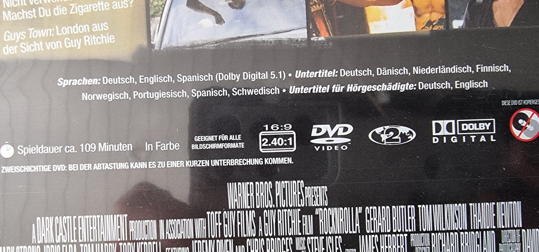 Tutti i DVDs: DVD Rock n Rolla / Gerard Butler – Usato da Oetwil am See venduto da fineli2 1