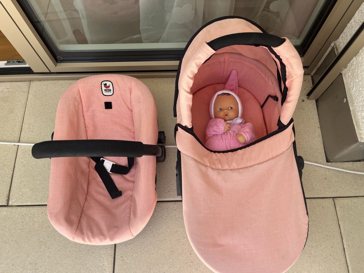 Carrozzine per bambole: Puppenwagen CHIC 2000 mit Puppen! – Usato da Oberengstringen venduto da Baby_Fashion 4