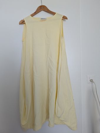 Damen Kleid Sommer Kleid Hellgelb Grösse M leicht getragen