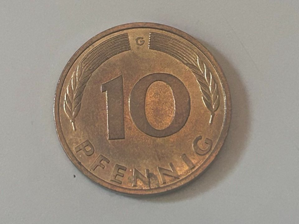 Tutti le monete: 10 Pfennig del 1988 – Usato da Giubiasco venduto da LorisVale