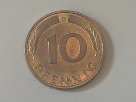 10 Pfennig del 1988