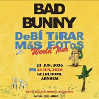 Bad Bunny Ticket  24.06. Arnheim, NL