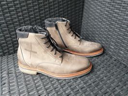 Daniel Hechter Nubukleder Stiefel NEU gr40 Robust Warm SALE!