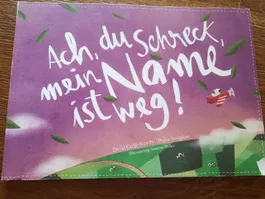 Nora personalisiertes BiBu Ach du Schreck, mein Name ist weg