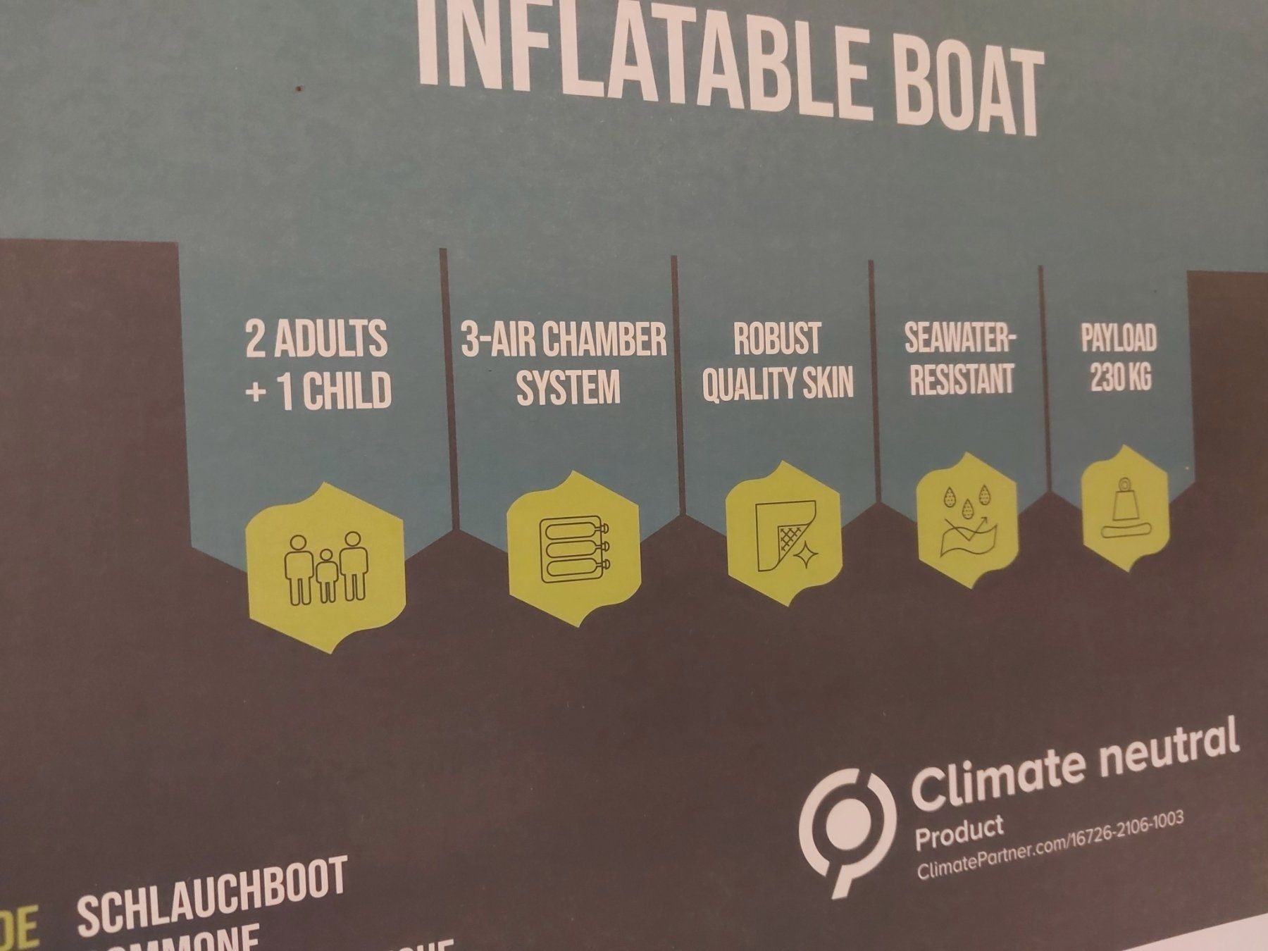 Barche: Bateau pneumatique REWIND - neuf – Nuovo e nell'imballaggio originale da Gingins venduto da danolive 2